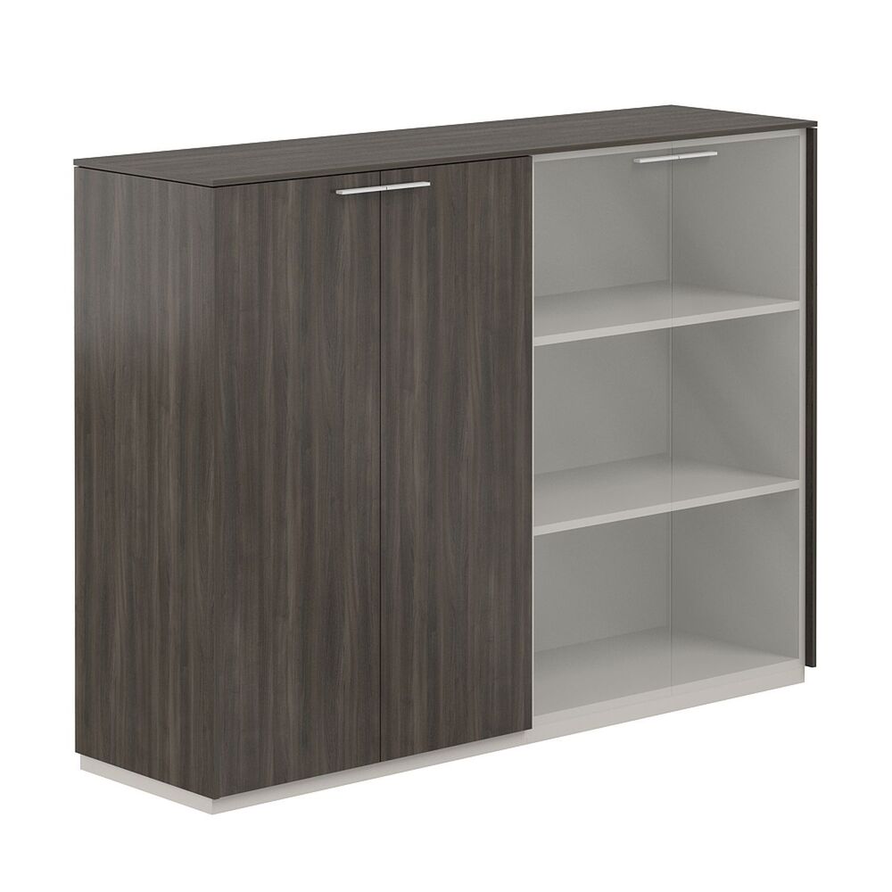 Шкаф средний + Шкаф средний со стеклом прозрачным