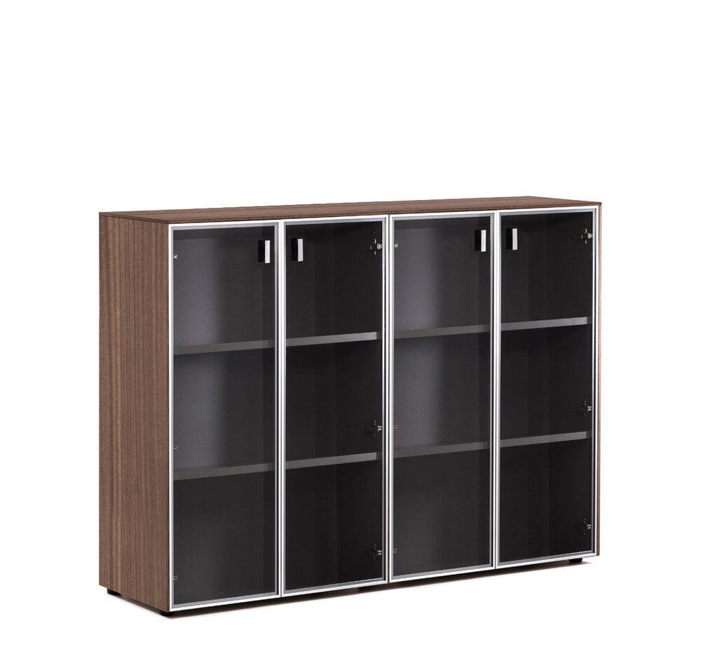 ENZO Шкаф-витрина H.120, 4 двери