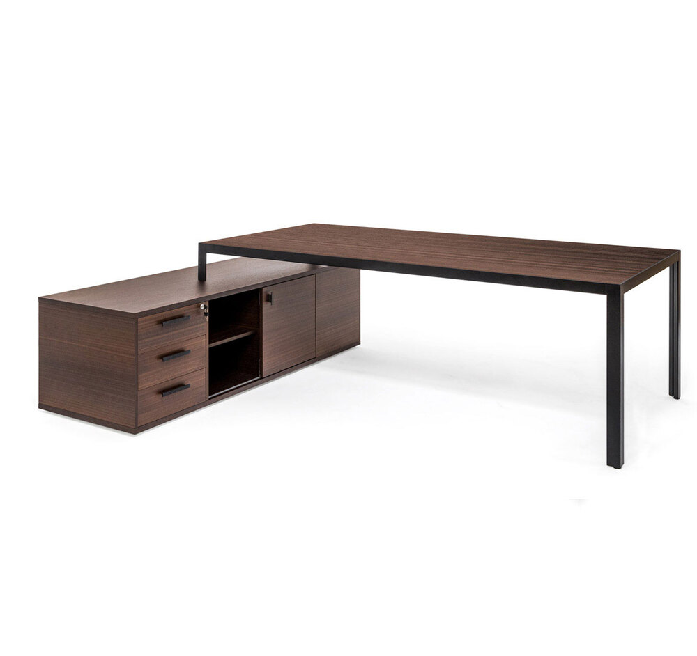 ENZO Стол письменный на опорной тумбе