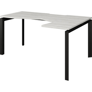 Стол эргономичный правый на металлокаркасе