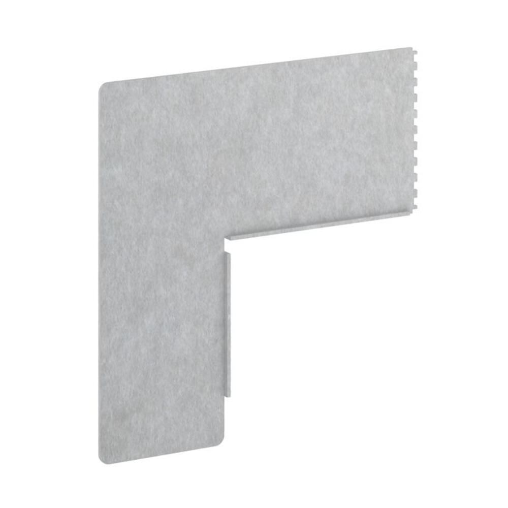 AcustiX Боковая панель-ширма для стола глубиной 720мм H=600