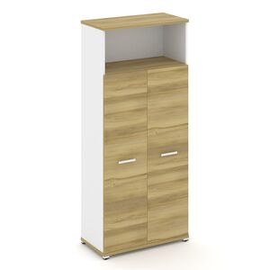 Шкаф одна широкая секция, 5 ниш