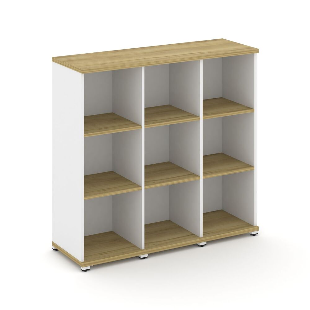 Стеллаж три узкие секции, 3 ниши