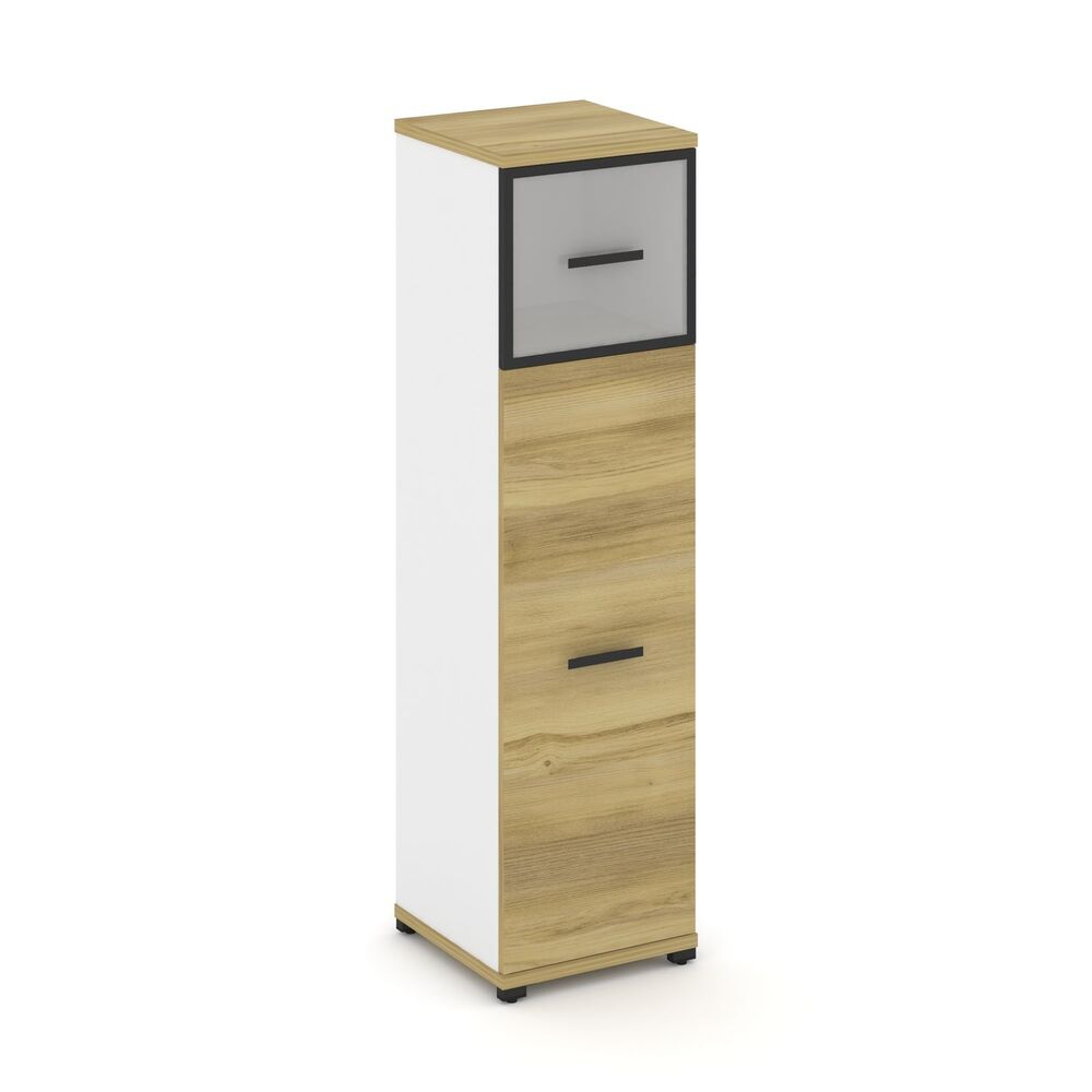 Шкаф одна узкая секция, 4 ниши