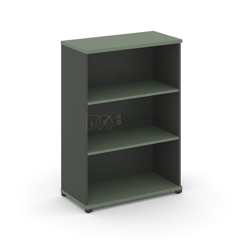 Стеллаж одна широкая секция, 3 ниши