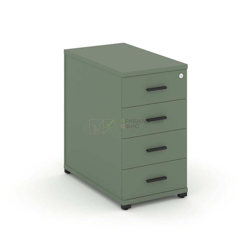 Тумба опорная/приставная 4 ящика