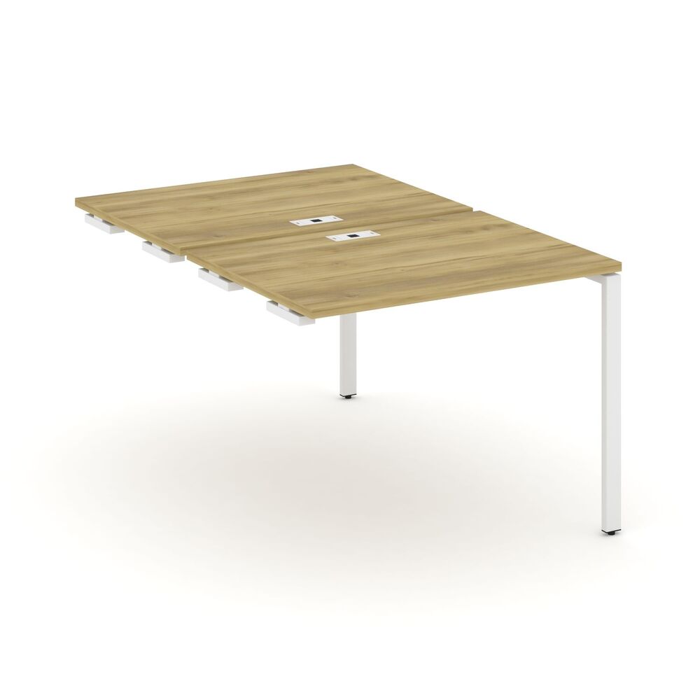 Двойной стол приставка к опорным тумбам/шкафам