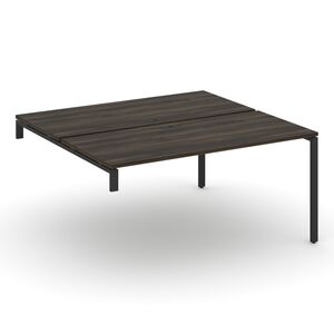 Двойной стол надставка на опорную тумбу