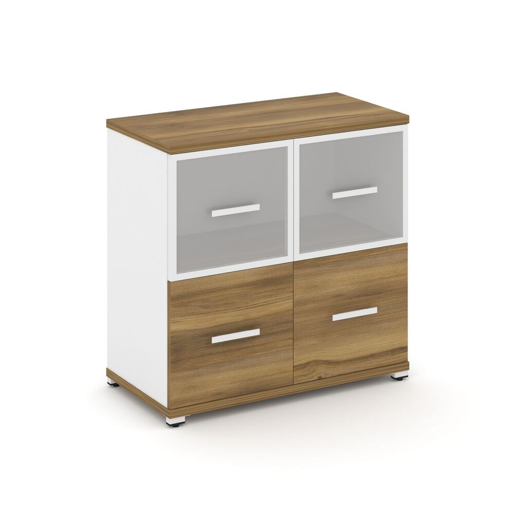 Шкаф одна широкая секция, 2 ниши