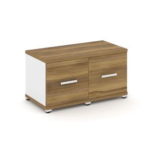 Шкаф две узкие секции, 1 ниша