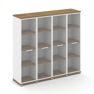 Шкаф четыре узкие секции, 4 ниши