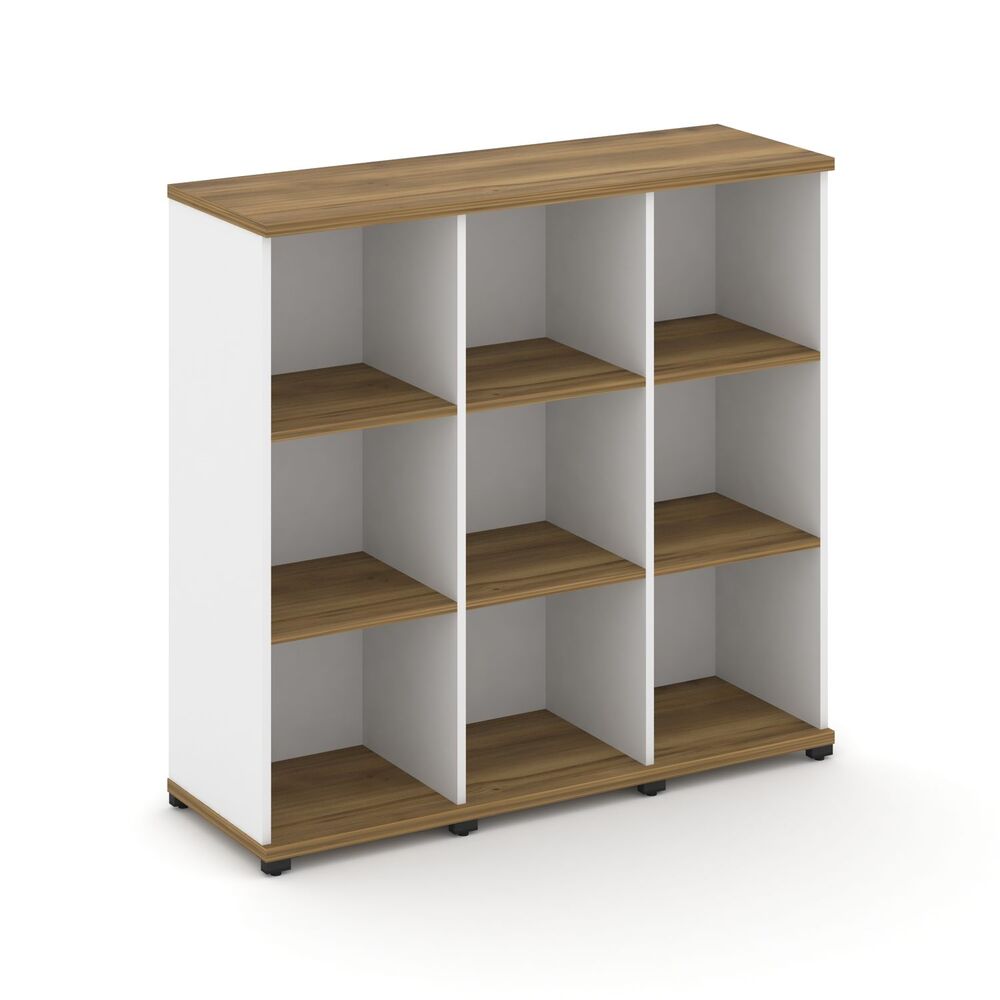 Стеллаж три узкие секции, 3 ниши