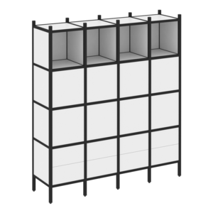 Прямой стеллаж наборный