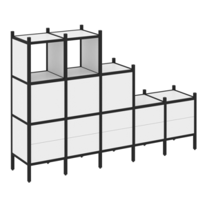 Прямой стеллаж наборный