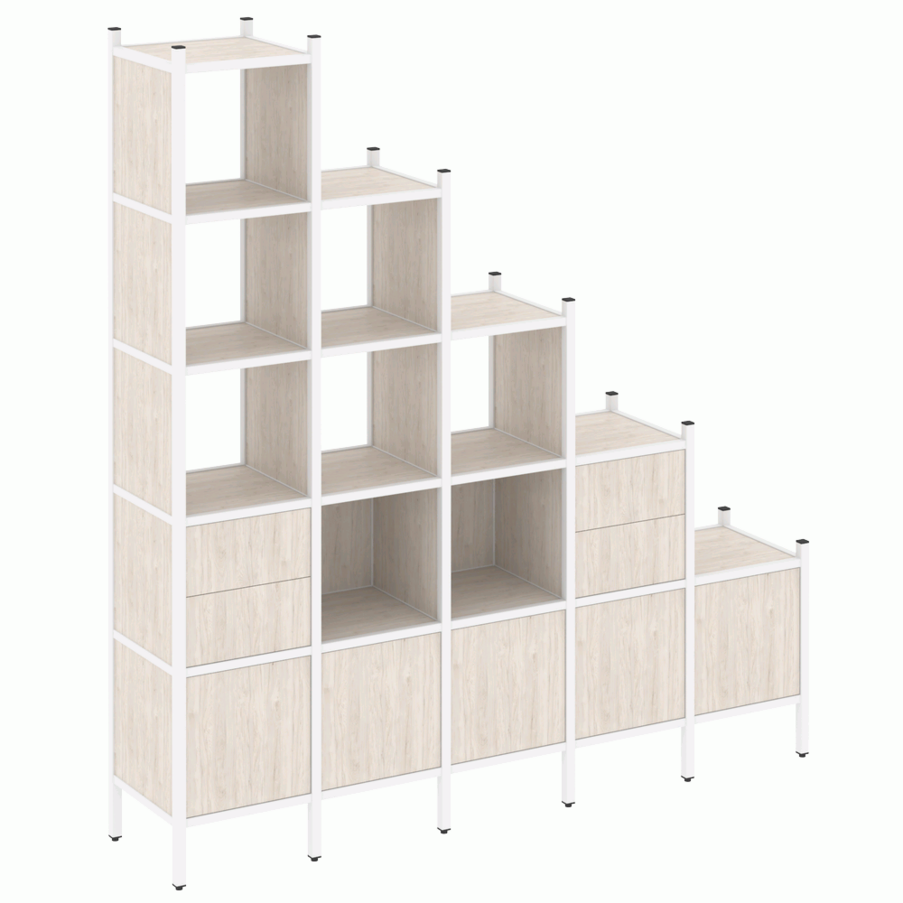 Прямой стеллаж наборный