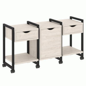 Тумба на колесных опорах наборная. Вариант №6