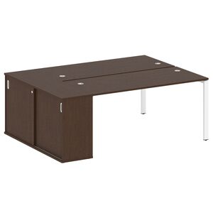 Рабочая станция с опорным шкафом-купе