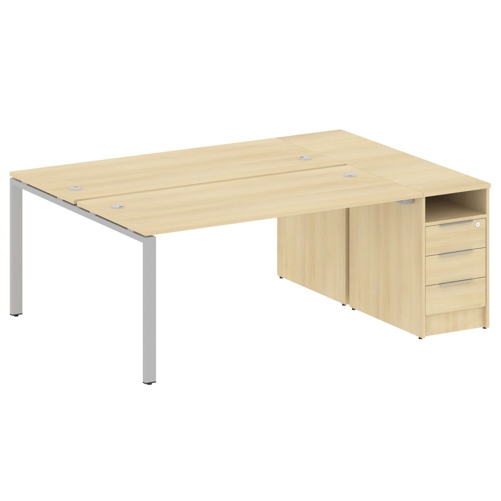 Рабочая станция с опорной тумбой