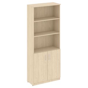 Шкаф высокий широкий (2 низкие двери ЛДСП)