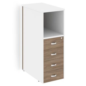 Onix Тумба с подсветкой 4 ящика завершающая, левая