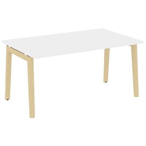 Стол переговорный (1 столешница) (опоры - массив дерева)