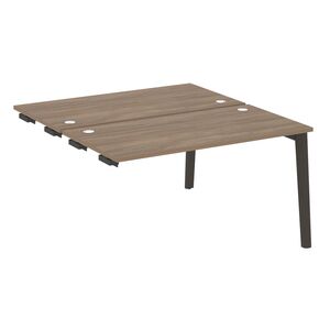 Стол-приставка двойной к опорным элементам (опоры - массив дерева)