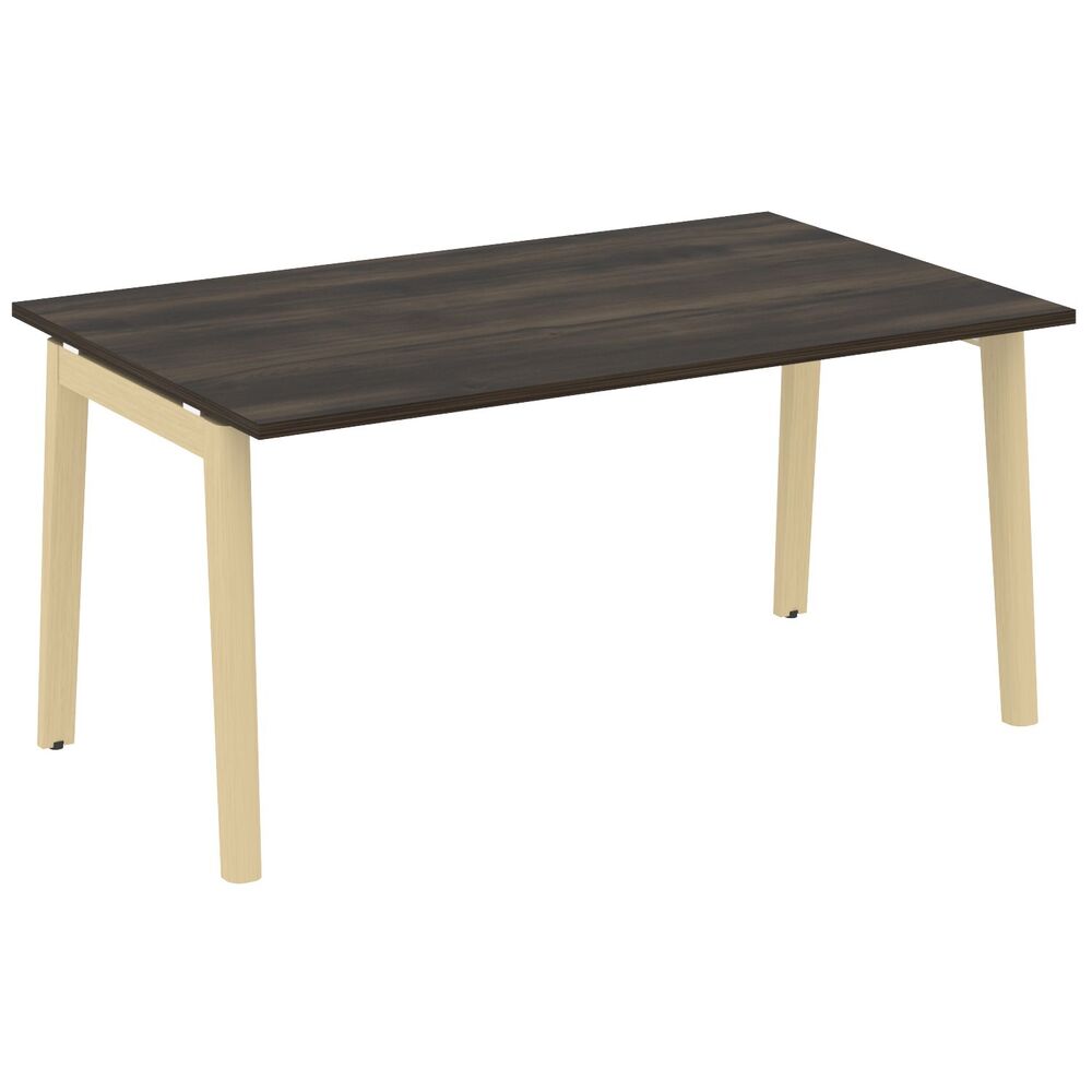 Стол переговорный (1 столешница) (опоры - массив дерева)