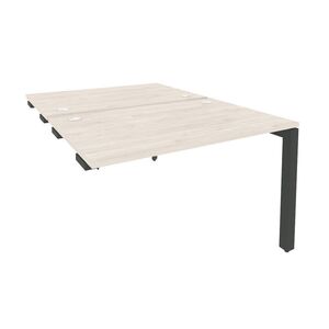 Стол-приставка двойной на П-образном м/к к опорным элем.