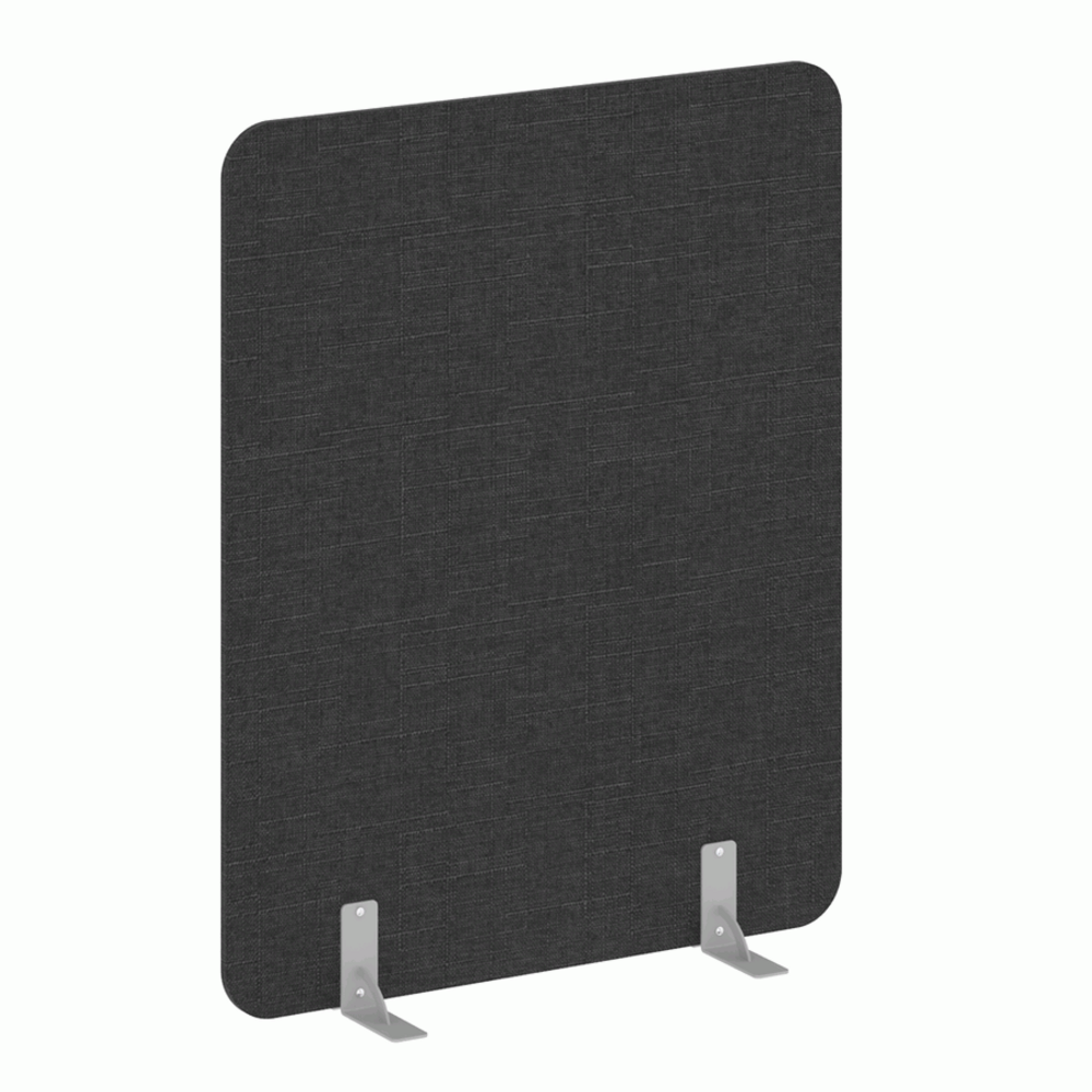 Перегородки на металлических опорах на фетровых подпятниках