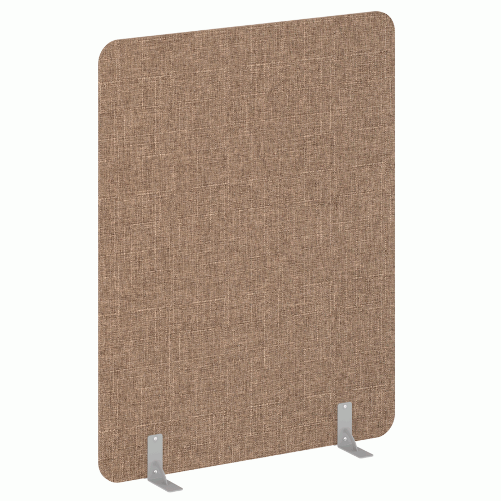 Перегородки на металлических опорах на фетровых подпятниках