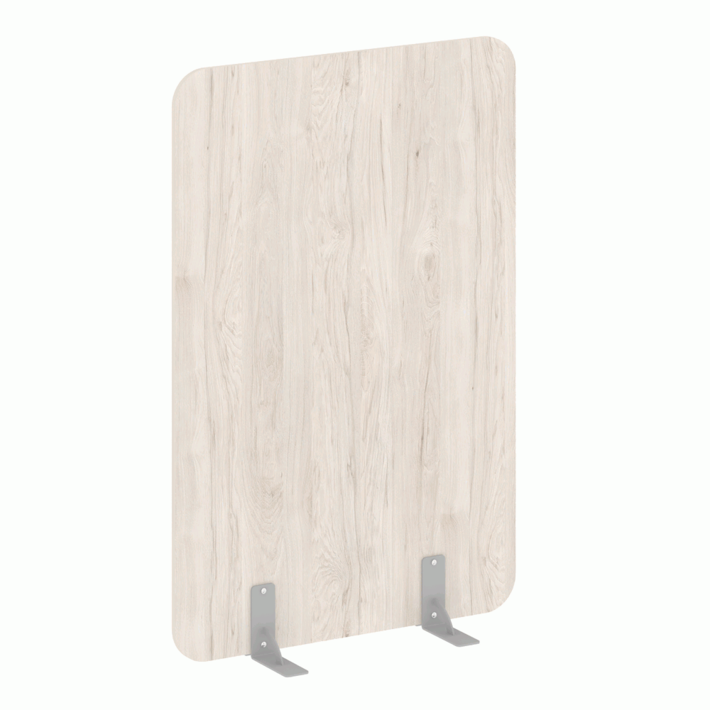 Перегородки на металлических опорах на фетровых подпятниках