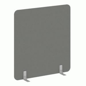 Перегородки на металлических опорах на фетровых подпятниках