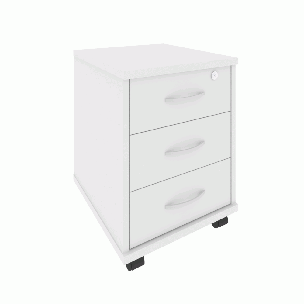 Тумба подкатная 3 ящ. с фолдингом