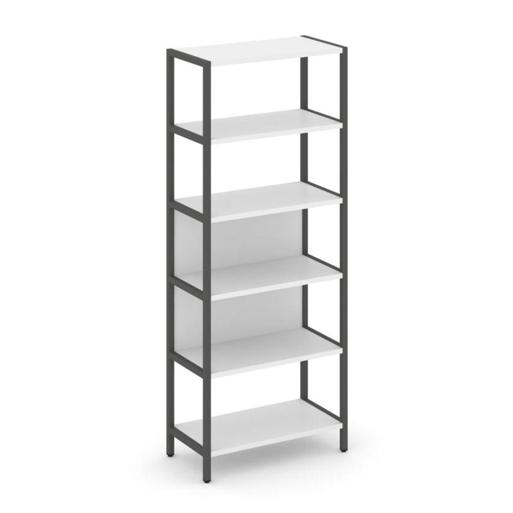 Односекционный стеллаж пятиярусный