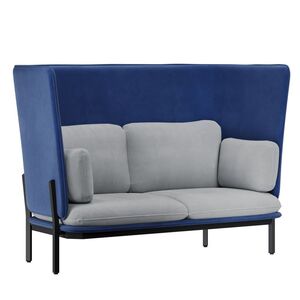 Диван двухместный с высокой спинкой