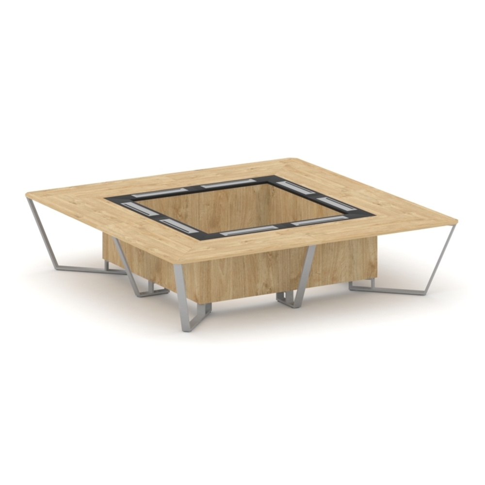 Стол переговорный квадратный