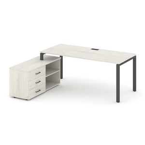 Style Project Direct Стол письменный с греденцией левой