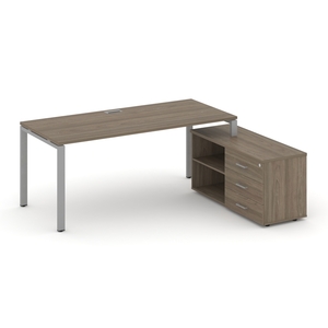 Style Project Direct Стол письменный с греденцией правой