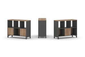 Набор стеллажа двухстороннего, 2 яруса