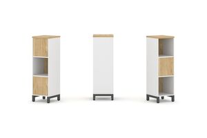 Набор стеллажа двухстороннего, 3 яруса