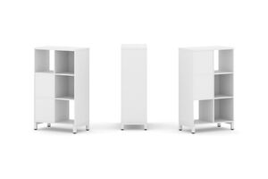 Набор стеллажа двухстороннего, 3 яруса