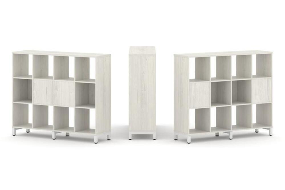 Набор стеллажа двухстороннего, 3 яруса