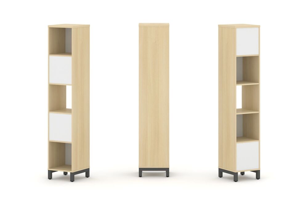 Набор стеллажа двухстороннего, 5 ярусов