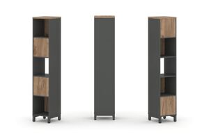 Набор стеллажа двухстороннего, 5 ярусов