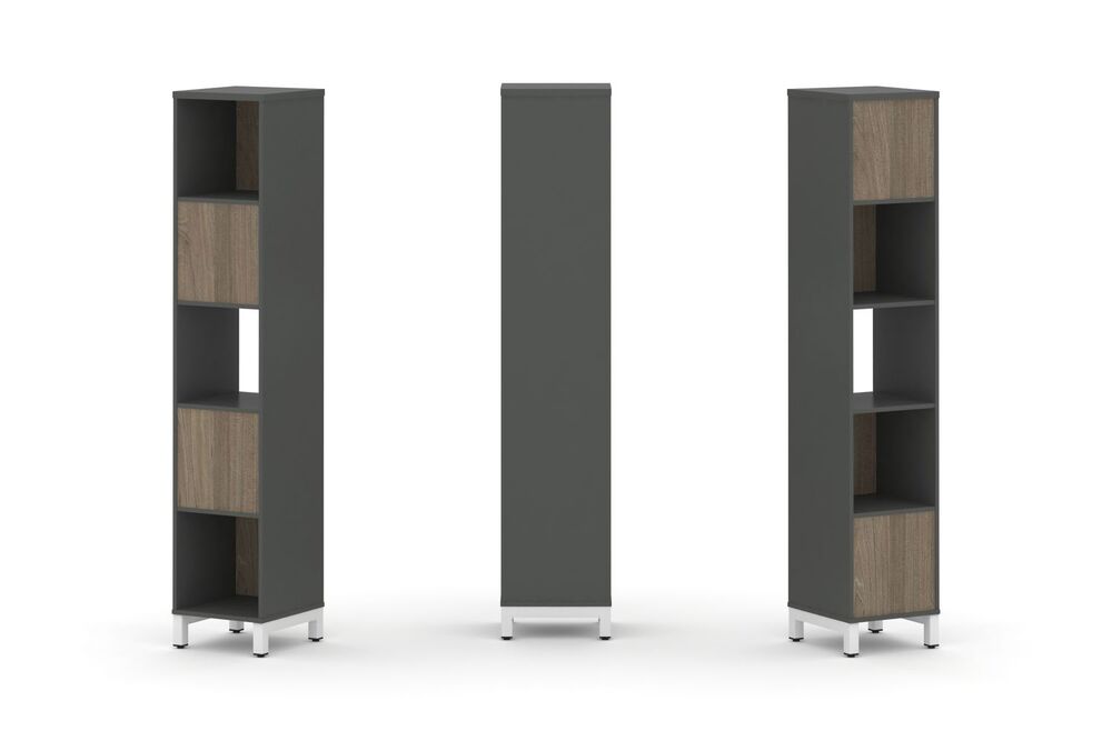 Набор стеллажа двухстороннего, 5 ярусов