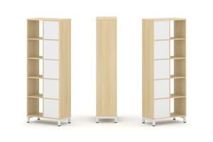 Набор стеллажа двухстороннего, 5 ярусов