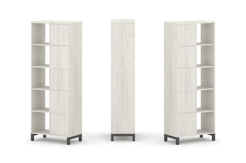 Набор стеллажа двухстороннего, 5 ярусов