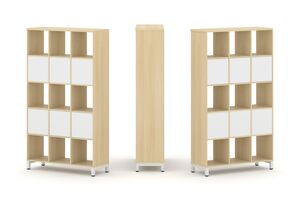 Набор стеллажа двухстороннего, 5 ярусов