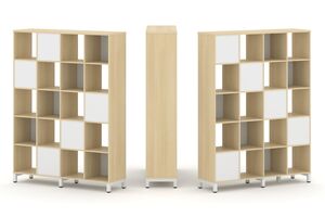 Набор стеллажа двухстороннего, 5 ярусов