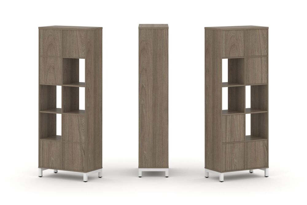 Набор стеллажа одностороннего, 5 ярусов